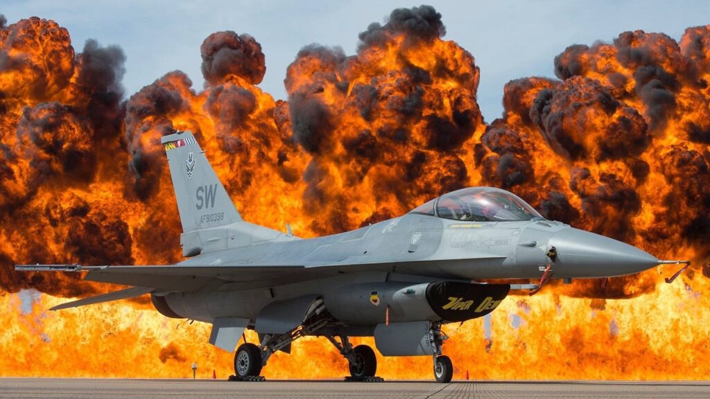 Aeroplan luftarak F-16