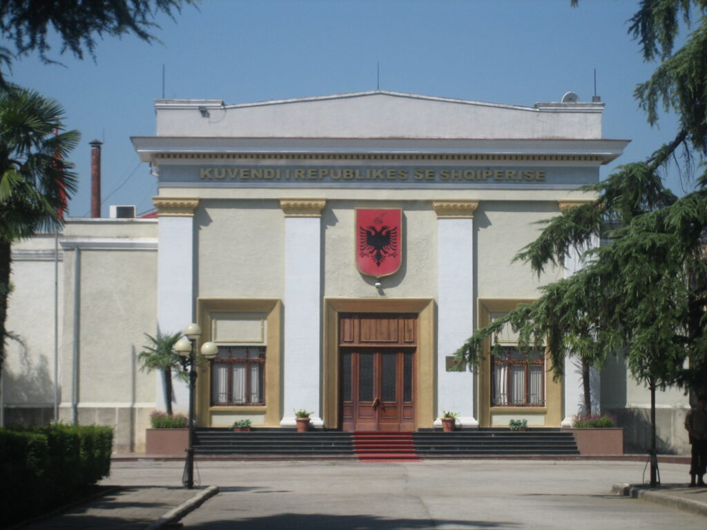 Kuvendi i Republikës së Shqipërisë, Tiranë